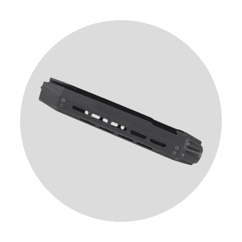 Detail of M-LOK Handguard forend for 1301