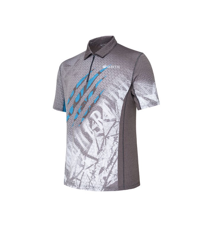 Black & Blue Excell Rush Scratch Polo